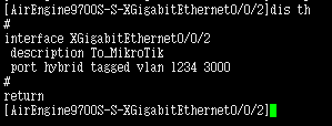 MikroTik对接华为AirEngine9700S-S创建ospf-七界传说丨关注分享网络、硬件、维护、游戏、主题、虚拟化、软件分享! MikroTik对接华为AirEngine9700S-S创建ospf-七界传说丨关注分享网络、硬件、维护、游戏、主题、虚拟化、软件分享!