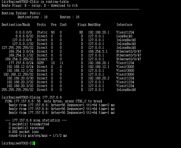 MikroTik对接华为AirEngine9700S-S创建ospf-七界传说丨关注分享网络、硬件、维护、游戏、主题、虚拟化、软件分享! MikroTik对接华为AirEngine9700S-S创建ospf-七界传说丨关注分享网络、硬件、维护、游戏、主题、虚拟化、软件分享!